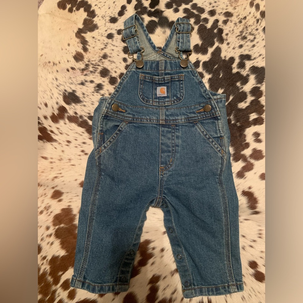 Infant Carhartt Denim Overalls